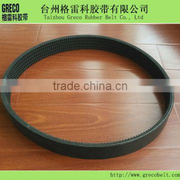 Banded v-belts with good unitary function