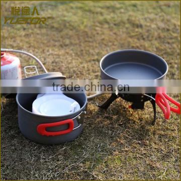 Yuetor picnic cooking pan with carry bag