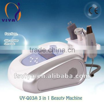 VY-Q03A 3 in1 multifunction beauty machine ultrasonic massage skin scrubber BIO