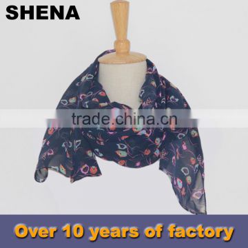 shena popular factory bulk silk scarves