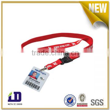 Polyester Cheap Custom Lanyards with card holder