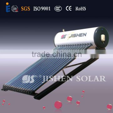 hot sale compact pressurized solar water heater