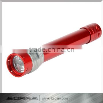 5 LED aluminum led flashlight 2AA red high brightness