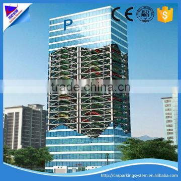tower rotary car park garage system automatic tower smart parking garage vertical tower auto parking system
