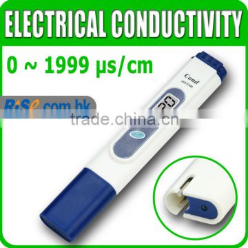 Digital LCD Electrical Conductivity Tester 0-1999 microSiemens per centimetre Water Aquarium EC Meter