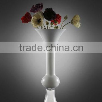 Color glass vases for Wedding decoration