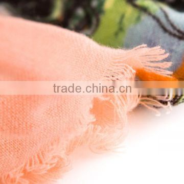 Hot selling 100% acrylic new style fashion scarf shawl with high quality
