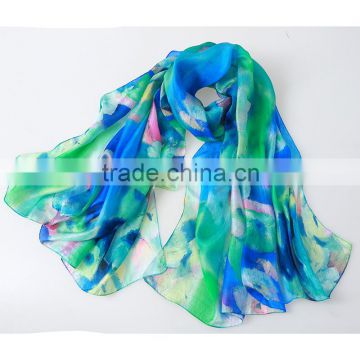 Fashion Big Size own design silk scarf