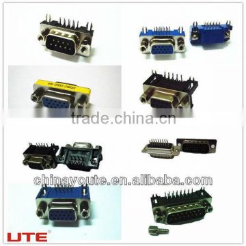 Male/Female 9P/15P/25P D-Sub connector