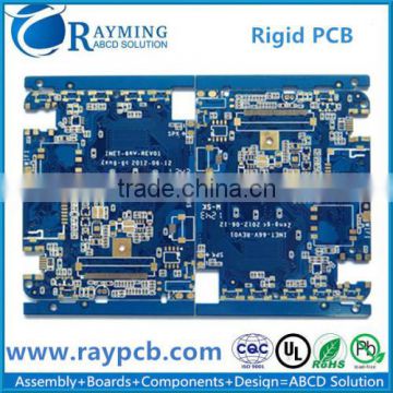 6L Printed Circuit Board Manufacturing Process With Blue Soldermask