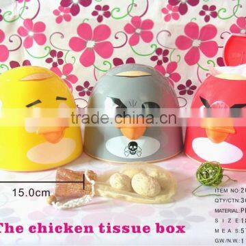Decorative Plastic Chicken Tissue Box Factory Wholesale
