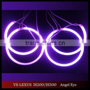 Ultra bright headlight illumination CCFL Angel Eyes kit For Lexus IS200 IS300 1998-2005 CCFL halo rings kit