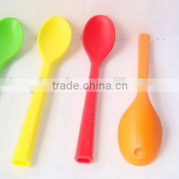 Best quality hotsell antique plastic spoon straw