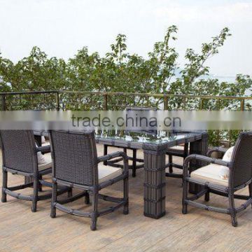 2012 new design rattan dining room furniture CNS-2120