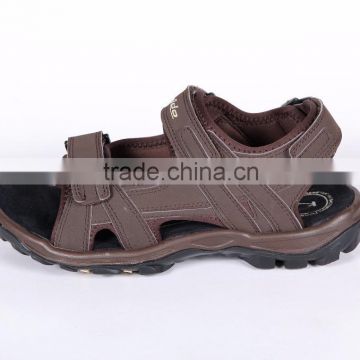 PU sythetic leather high quality sport sandal shoes for men