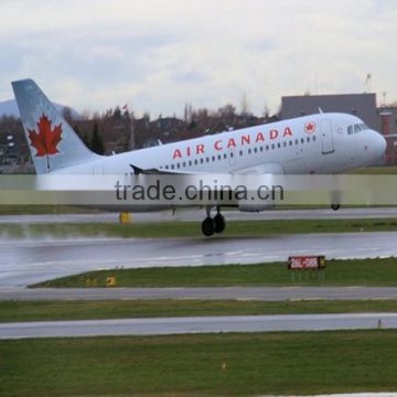 Air transport to Canada from Shanghai