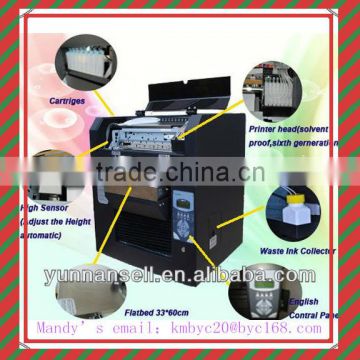 flatbed inkjet china cell phone case falx board printer