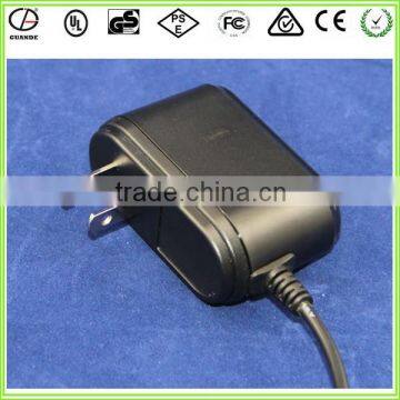 UL CE PSE Vertical Wall Mounted 9V 1A 1000mA AC DC Adapter