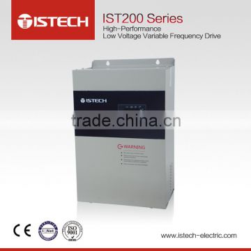 Most popular IGBT IP54 Frequency Converter 220v 18.5KW for textile