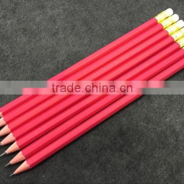 HB hexagonal wooden sharpened Pencil