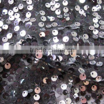 plaind embroidery mesh fabric /MS. dress fabric