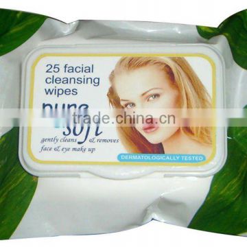 make up remover wet wipes, facial cleaning wipes, specific towelette