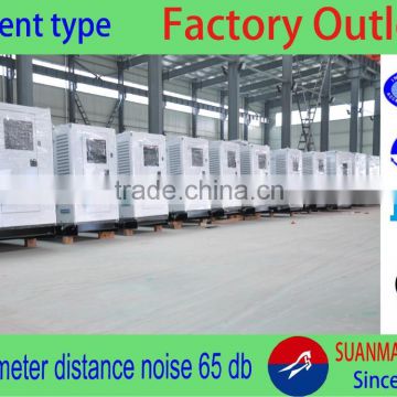 China factory AC three phrase 500kva volvo low speed dynamo emergency genset with diesel engine