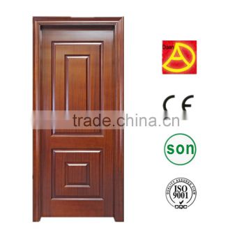 modern solid wood exterior fire door / carved solid wood door DA-240