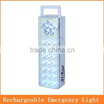 Rechargeable led flood light with 21 + 6 LED