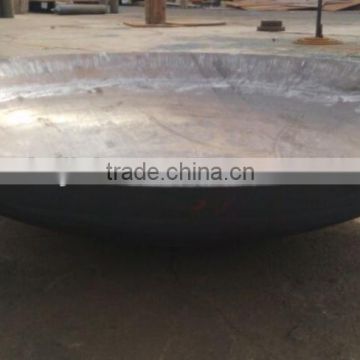 carbon steel spherical cap dish head for canister
