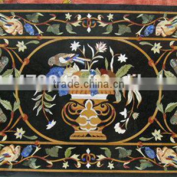 Stone Inlay Table Top, Marble Coffee Table Top