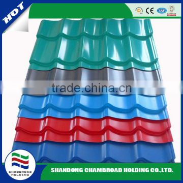 colored roofing sheets polyester coating envireomental construction steel wall panels supplier shandong