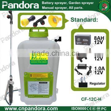 Russia 12L PE Plastic Knapsack Sprayers Battery Operated Sprayers