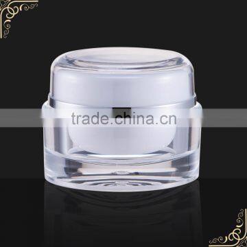 Professional wholesale high class high quality color customized PMMA cream jar 15g