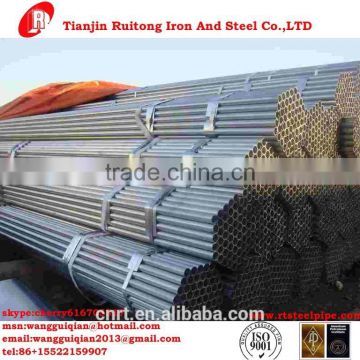 galvanized seamless steel pipe as per astm a53 gr.b