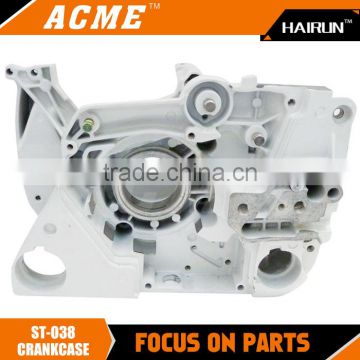 good quality ST 038 chainsaws spare parts crankcase