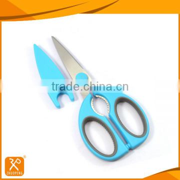 8-1/4'' New design high quality soft handle colorful kitchen scissors