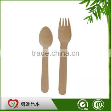cheap custom design bamboo fork &spoons