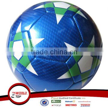 PVC soccer balls, professional laminated soccer ball, standard size football