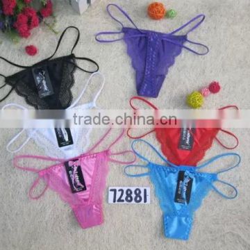 hot selling new design sexy lace g-string in stock