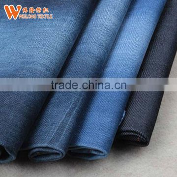 wholesale manufacture chinese denim fabric prices In stock for workwear twill cotton fabrics Fabric Indigo Denim for Jeans