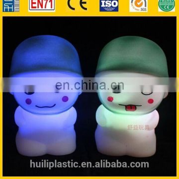 LED Light Up Night Light Toy, Light Up LED vinyl toys, Professional design night light toys