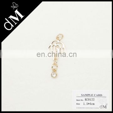 Guangzhou supplier rose key ring/shoe accessory for garment decoration KC0122