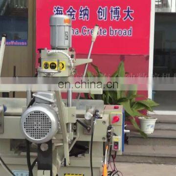 Manuel lock hole drilling machine for pvc upvc window doors making