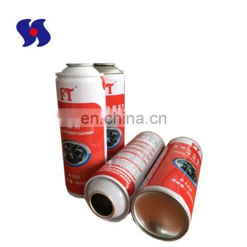 Diameter 57mm Empty Aerosol Tin Cans with Printing for Automatic Cleaning Product