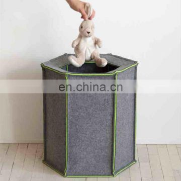 eco-friendly products oem collapsible cube basket felt storage bin