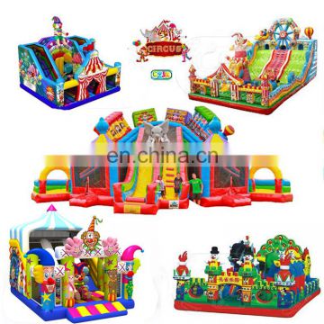 custom huge large giant commercial bouncer castle amusement park toddler outdoor indoor inflatable playground fun city for kid