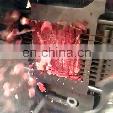 for meat cuttingNew Tech Automatic hot sale Frozen Meat Block Cutting Machine