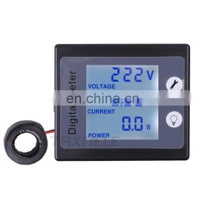 AC Single Phase Digital Electric Saver Power Meter Wattmeter 80-260VAC 100A Khw Energy Meter PZEM-011 with CT coil