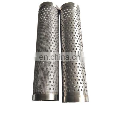 Custom stainless steel perforated pipe metal